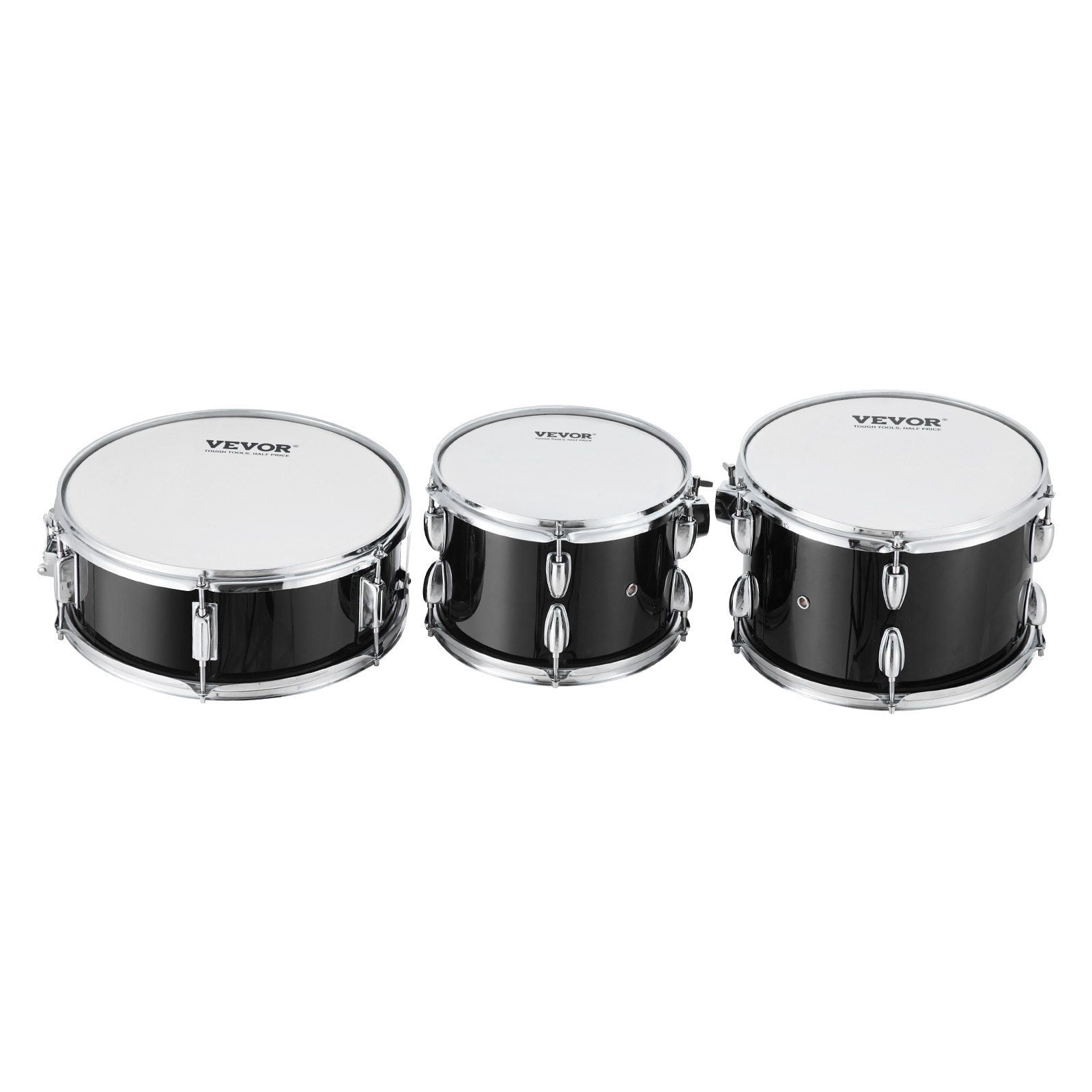 FITHOOD Adult Drum Set, 5-Piece, 22 inches Complete Full Size Drum Kit with Bass Toms Snare Floor Drum Adjustable Throne Stands Cymbal Hi-Hat Pedal and Drumsticks, Beginner Drum Kit for Adults, Black
