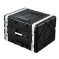 thumbnail image 1 of FITHOOD 8U Rack Case Server Rack Cabinet 19 in Depth with ABS Construction Handle, 1 of 2