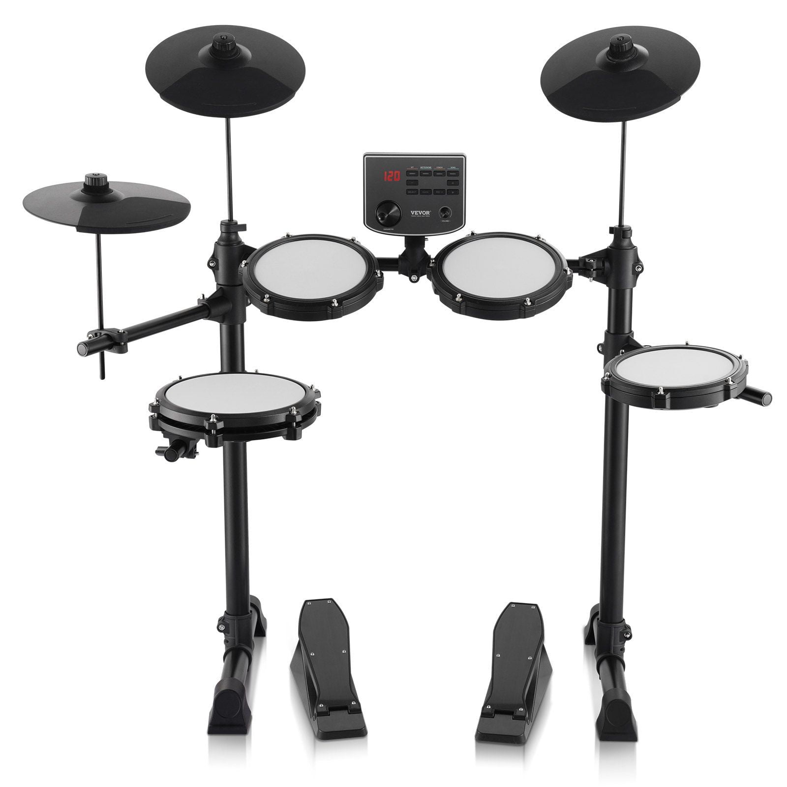 FITHOOD Electric Drum Set Electronic Drum Kit 150 Sounds for Beginners & Adults