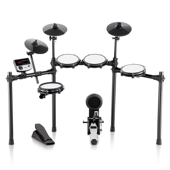 FITHOOD Electric Drum Set Electronic Drum Kit 480 Sounds for Beginners & Adults