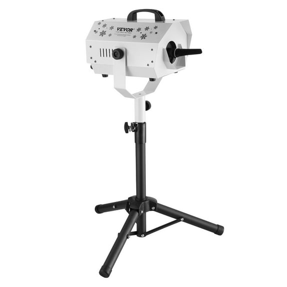 FITHOOD Snow Machine 1200W Snow Making Machine with Height Adjustable Stand