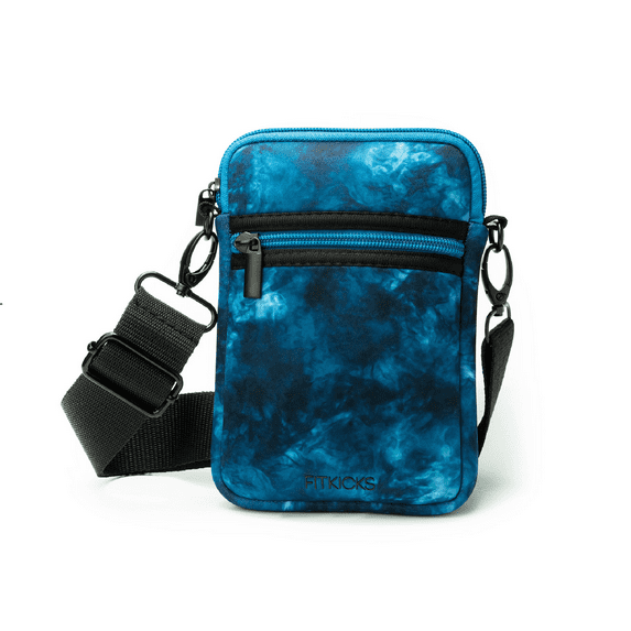 FITKICKS Crossovers Active Sport Lifestyle Crossbody Bag Sport Water-Resistant Casual, Abyss (Unisex)