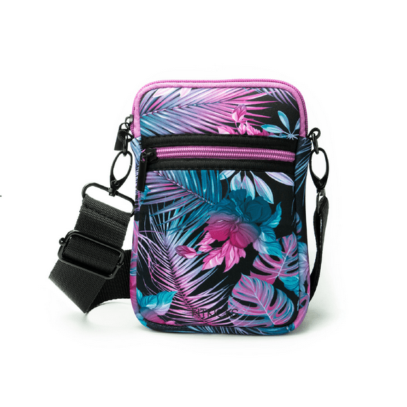 FITKICKS Crossovers Active Sport Lifestyle Crossbody Bag Sport Water-Resistant Casual, Prismatic (Unisex)