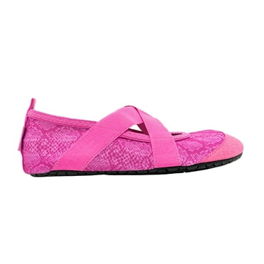 FITKICKS Crossovers Electric Jungle Collection Active Footwear Foldable Shoes, Vivid Large (Women's)