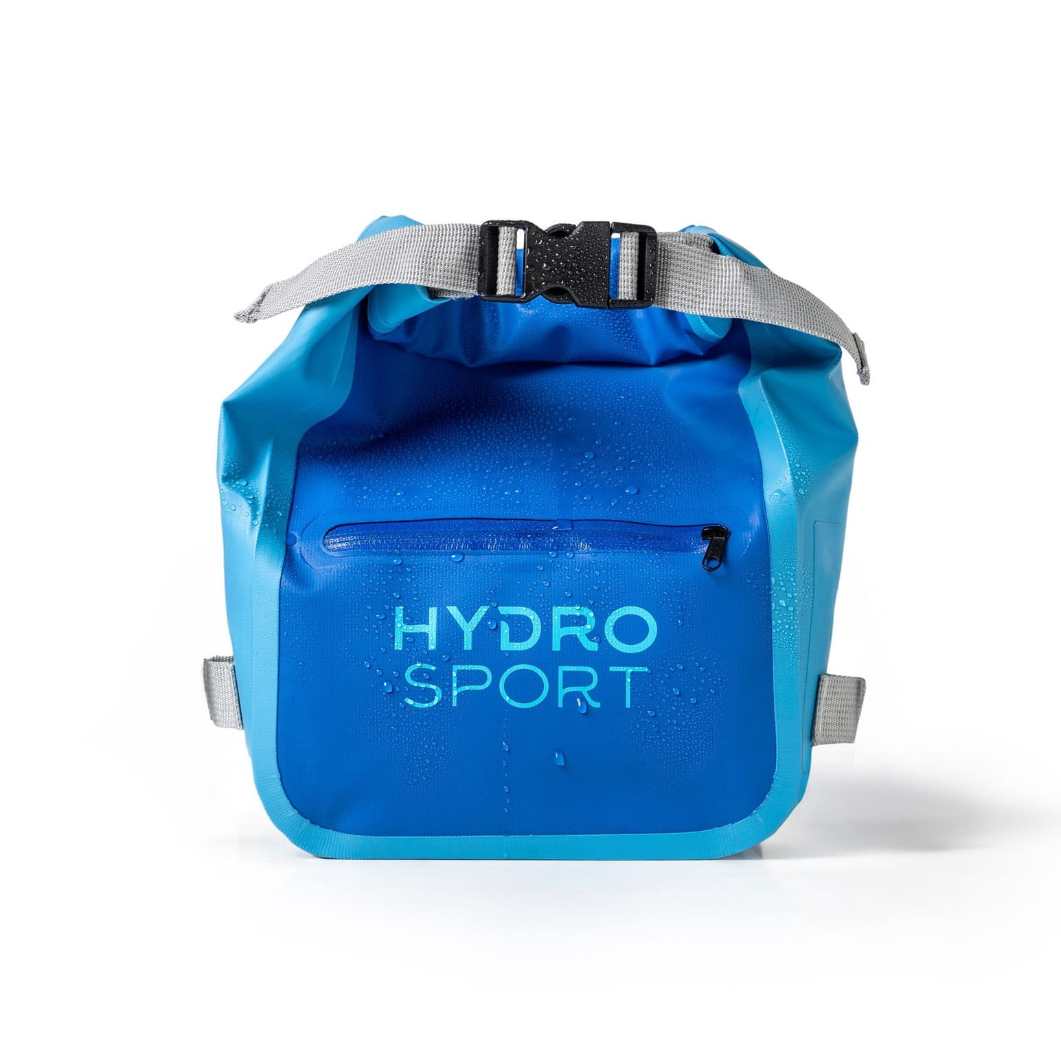 FITKICKS HydroSport Dry Belt Bag Waterproof Waist Pack with Adjustable Strap - Blue