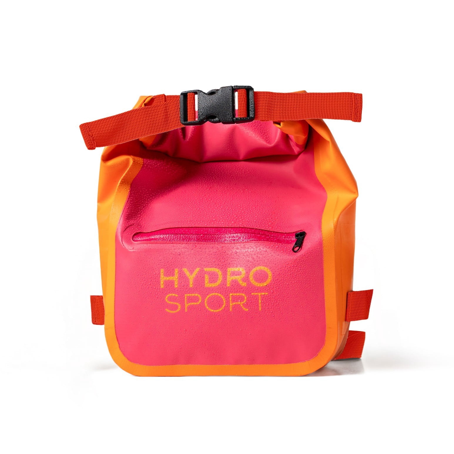 FITKICKS HydroSport Dry Belt Bag Waterproof Waist Pack with Adjustable Strap - Pink