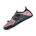 thumbnail image 1 of FITKICKS HydroSport Land-to-Water Footwear Barefoot Shoes, Pink Palm (Unisex), 1 of 8