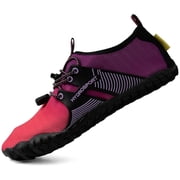 FITKICKS Hydrosport Land-to-Water Footwear Barefoot Shoes, Pink Kids