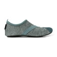 thumbnail image 1 of FITKICKS Live Well Active Footwear Foldable Water Shoes, Heathered Teal (Women's), 1 of 7
