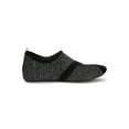 thumbnail image 1 of FITKICKS Live Well Active Footwear Quick Dry Foldable Water Shoes, Heathered Black/Black (Women's), 1 of 8