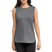 FITKICKS Live Well Lightweight Moisture-Wicking High-Neck Tank Top Womens