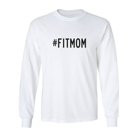 #FITMOM Adult Long Sleeve T-shirt