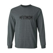 #FITMOM Adult Long Sleeve T-shirt