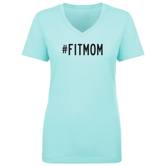#FITMOM Womens V-Neck T-Shirt