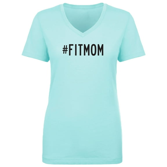 #FITMOM Womens V-Neck T-Shirt