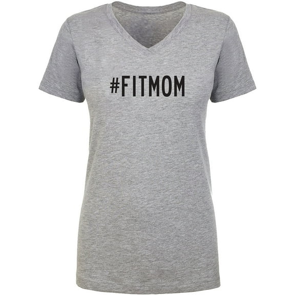#FITMOM Womens V-Neck T-Shirt