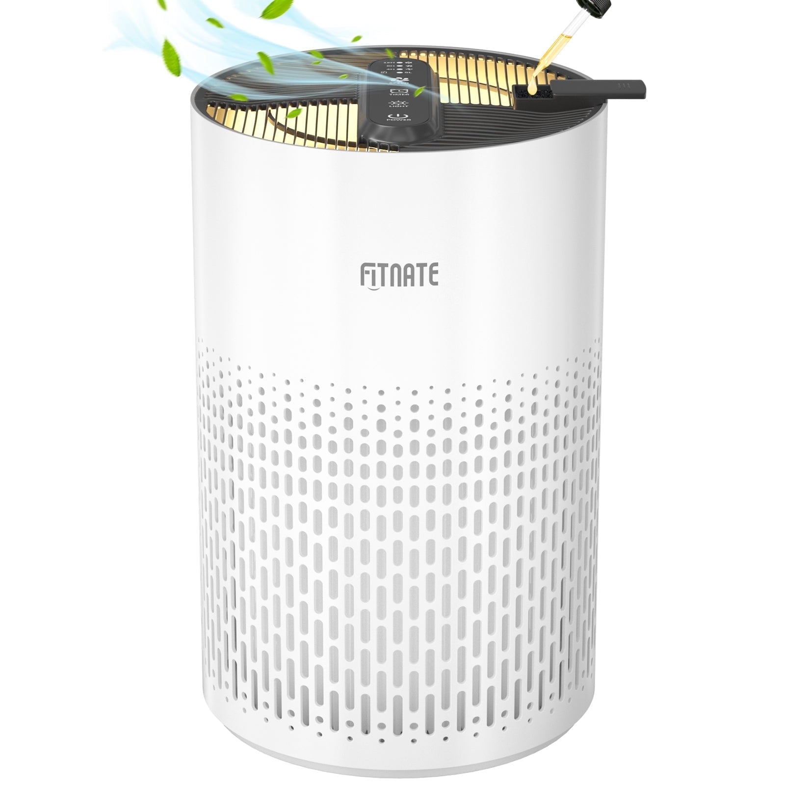 IMAGE Air Purifier with True HEPA Filter for Large Room Up to 215 Sq Air Cleaner for Bedroom