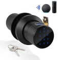 thumbnail image 1 of FITNATE Keyless Smart Fingerprint Lock Bluetooth Digital Code Door Deadbolt Lock with Keypad, 1 of 8