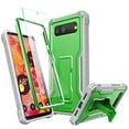 thumbnail image 1 of FITO For Google Pixel 6 Case, Phone Case with Screen Protector and Kickstand (Green), 1 of 7