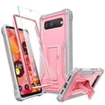 thumbnail image 1 of FITO For Google Pixel 6 Case, Phone Case with Screen Protector and Kickstand (Pink), 1 of 7