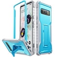 thumbnail image 1 of FITO For Google Pixel 6 Pro Case, Rubber Shockproof Full-Body Phone Case with Kickstand (Blue), 1 of 8