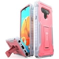 thumbnail image 1 of FITO For LG K51 Case, Phone Case with Screen Protector and Kickstand (Pink), 1 of 8