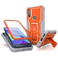 thumbnail image 1 of FITO For Moto E Phone Case, Phone Case with Screen Protector and Kickstand (Orange), 1 of 6
