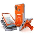 thumbnail image 1 of FITO For Samsung Galaxy A11 Case, Phone Case with Screen Protector and Kickstand (Orange), 1 of 6