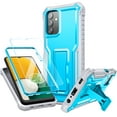 thumbnail image 1 of FITO For Samsung Galaxy A13 Case, Phone Case with Screen Protector and Kickstand (Blue), 1 of 7