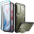 thumbnail image 1 of FITO For Samsung Galaxy A15 Case, Phone Case with Screen Protector and Kickstand (Army Green), 1 of 7