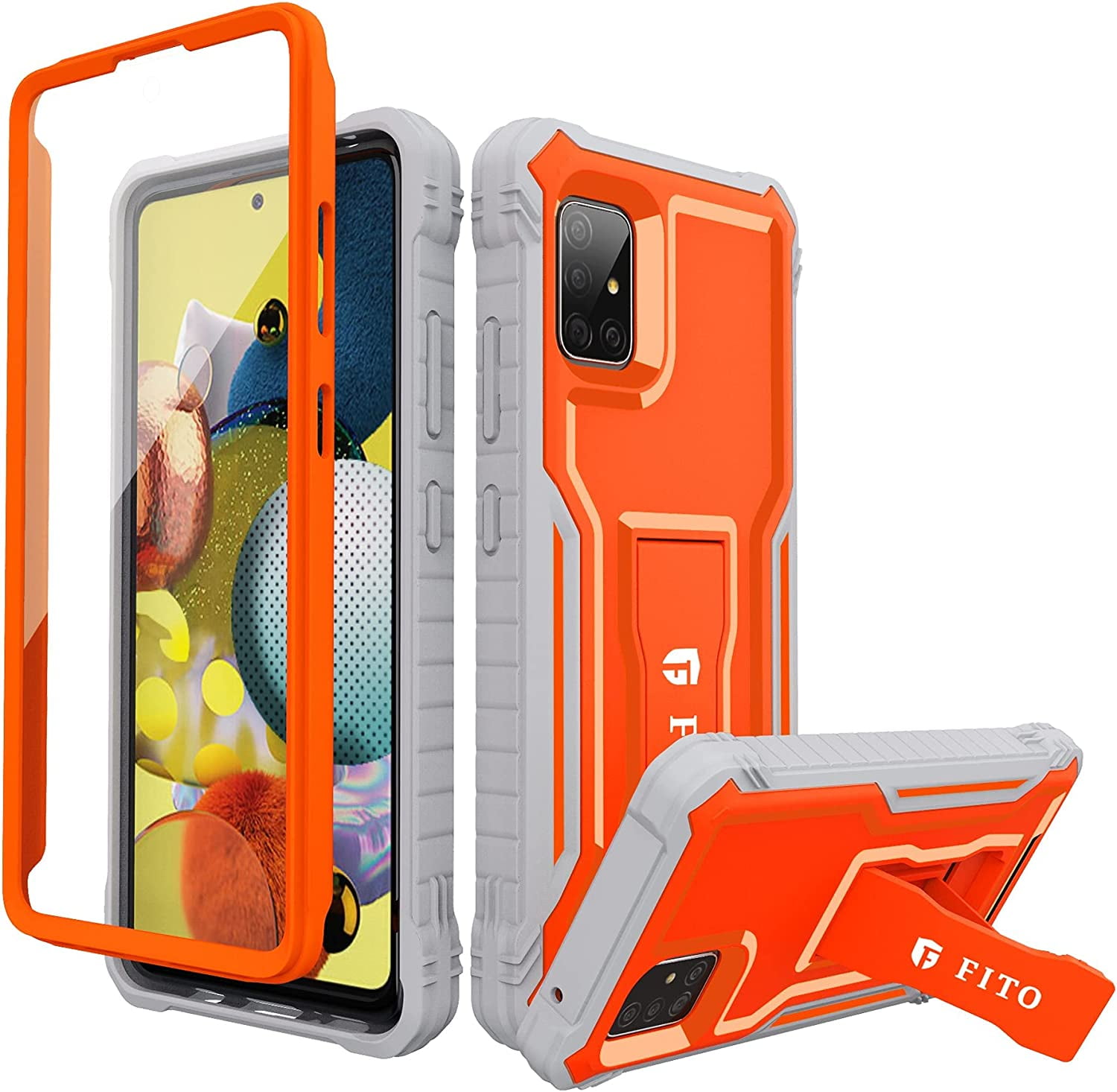 FITO For Samsung Galaxy A51 5G Case, Phone Case with Screen