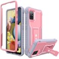 thumbnail image 1 of FITO For Samsung Galaxy A51 5G Case, Phone Case with Screen Protector and Kickstand (Pink), 1 of 6