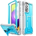 thumbnail image 1 of FITO For Samsung Galaxy A52 Case, Phone Case with Screen Protector and Kickstand (Blue), 1 of 7