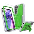 thumbnail image 1 of FITO For Samsung Galaxy S22 Case, Phone Case with Screen Protector and Kickstand (Green), 1 of 8