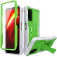 thumbnail image 1 of FITO For T-Mobile REVVL V Plus 5G Case, Phone Case with Screen Protector and Kickstand (Green), 1 of 6
