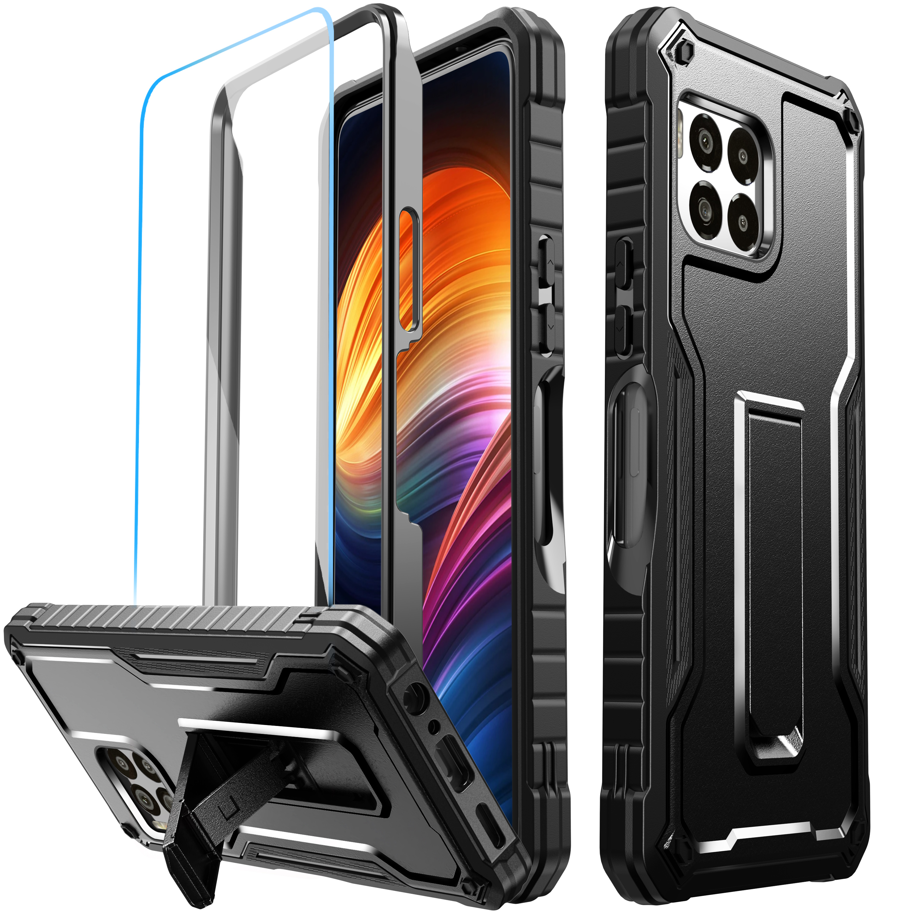 Compatible with Boost Mobile Celero 5G Phone Case, Vibranttropical