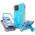 thumbnail image 1 of FITO For iPhone 11 Case, Phone Case with Screen Protector and Kickstand (Blue), 1 of 7