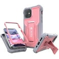 thumbnail image 1 of FITO For iPhone 11 Case, Phone Case with Screen Protector and Kickstand (Pink), 1 of 7