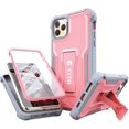 thumbnail image 1 of FITO For iPhone 11 Pro Max Case, Phone Case with Screen Protector and Kickstand (Pink), 1 of 7
