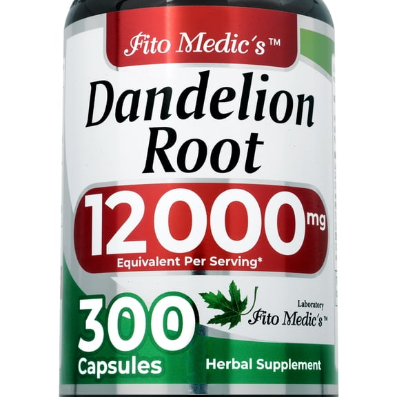 Dandelion | Dandelion Root Capsules | 300 Capsules