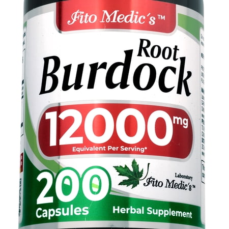Burdock Root | Burdock Root Organic | 200 Capsules