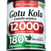 Gotu Kola | Centella Asiatica | 180 Capsules