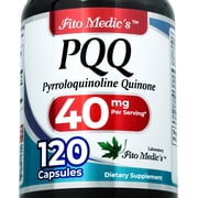 FITO MEDICS Lab | pqq |120 Capsules |40 mg | pqq Supplement| pqq Supplement 40 mg | pyrroloquinoline Quinone | Concentrate Extract |Ultra high Absorption.