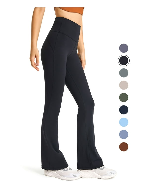 Flare Yoga Pants for Women Buttery Soft High Waist Bootcut Pants Workout Leggings