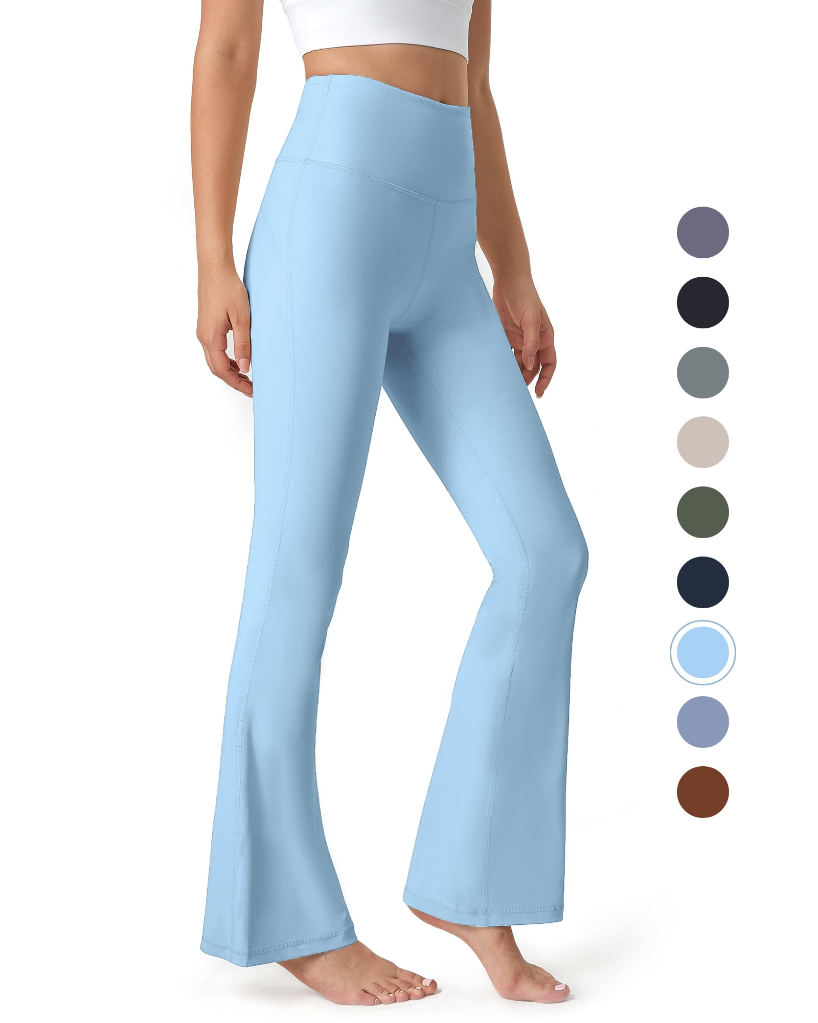 Flare Yoga Pants for Women Buttery Soft High Waist Bootcut Pants Workout Leggings