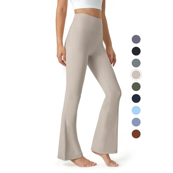 FITOP Flare Yoga Pants for Women Buttery Soft High Waist Bootcut Pants Workout Leggings
