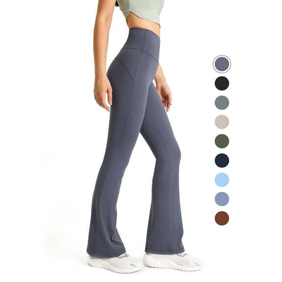 FITOP Flare Yoga Pants for Women Buttery Soft High Waist Bootcut Pants Workout Leggings