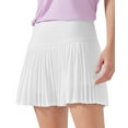 thumbnail image 1 of FITOP Pleated Tennis Skirt for Women with Pockets Shorts Women's High Waisted Casual Liner A Line Workout Golf Skorts Skirts, 1 of 7