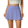 thumbnail image 1 of FITOP Women's A Line Tennis Golf Skirts High Waisted with Pockets Inner Shorts for Athletic Skorts Casual Sports Running Pickleball, 1 of 5