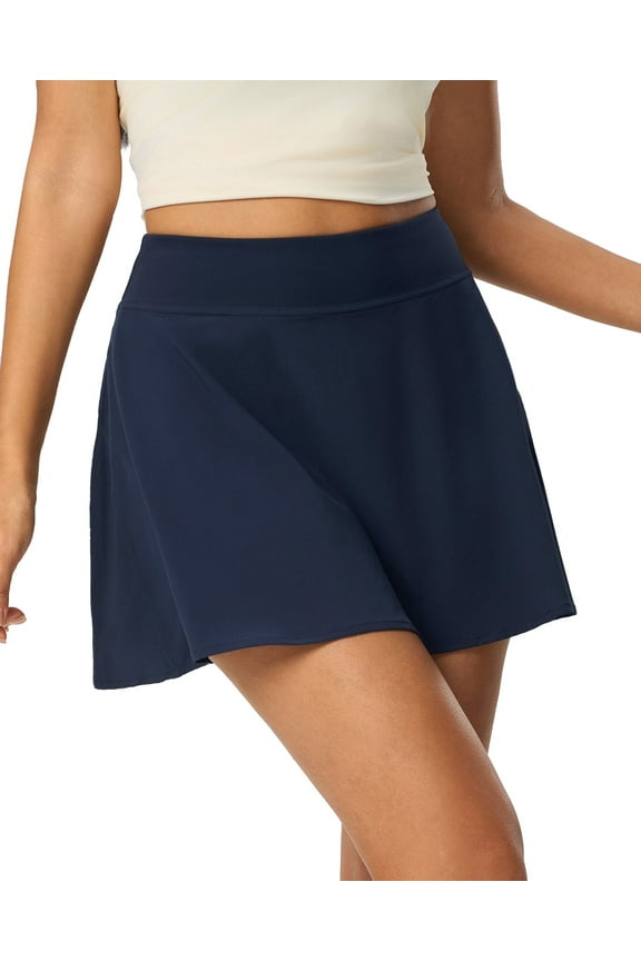 Women's A Line Tennis Golf Skirts High Waisted with Pockets Inner Shorts for Athletic Skorts Casual Sports Running Pickleball